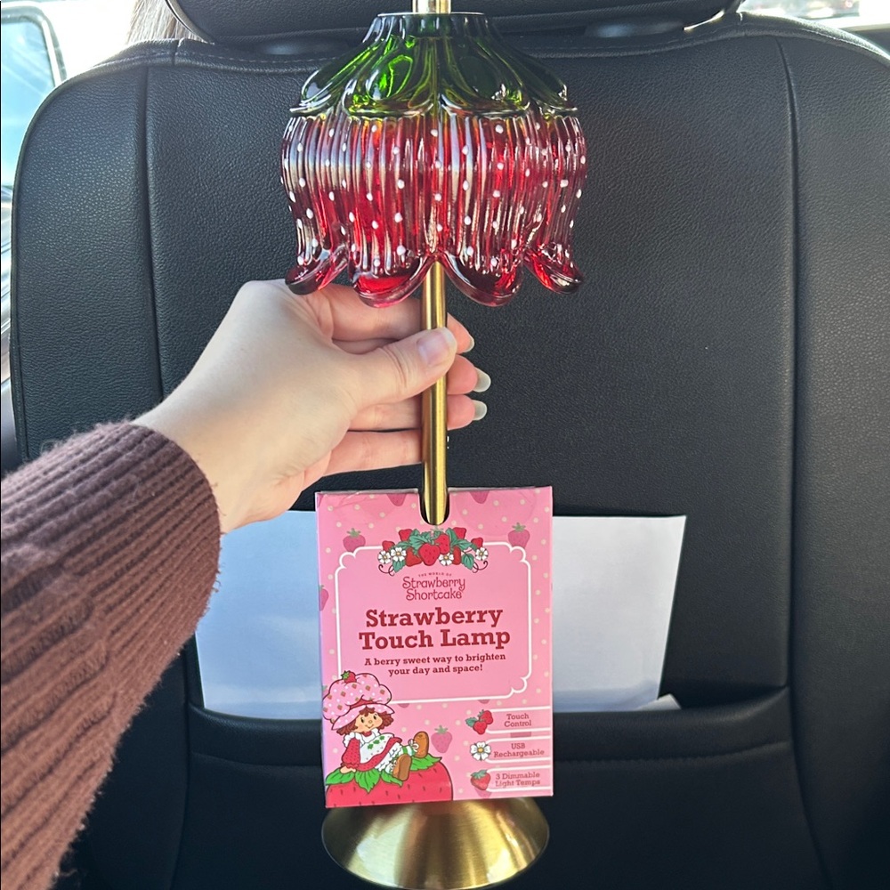 strawberry shortcake strawberry touch lamp